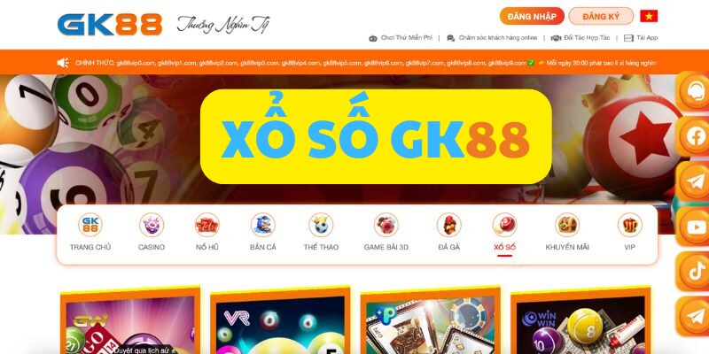 xổ số gk88